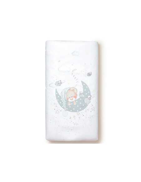 Funda Nórdica con Relleno y Protector Sleeping gris | Ropa cuna | Revitex