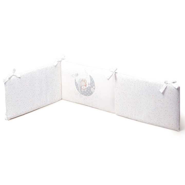 Funda Nórdica con Relleno y Protector Sleeping gris | Ropa cuna | Revitex