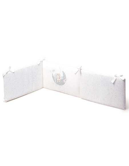 Funda Nórdica con Relleno y Protector Sleeping gris | Ropa cuna | Revitex