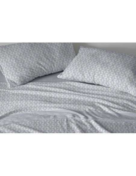 Sábanas Coralina Laia Azul | Sábanas Invierno Burrito Blanco