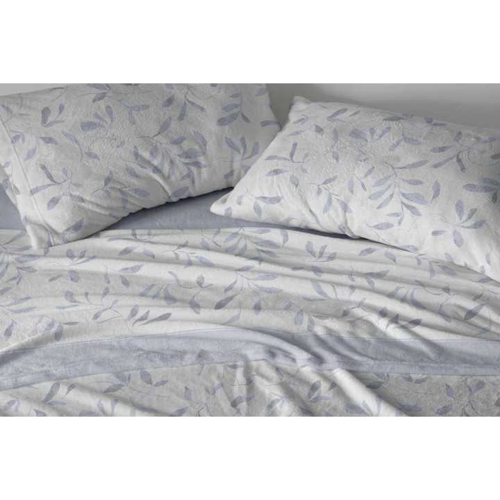 Lençóis Coralina Lavinia Azul | Lençóis de inverno Burrito | Revitex