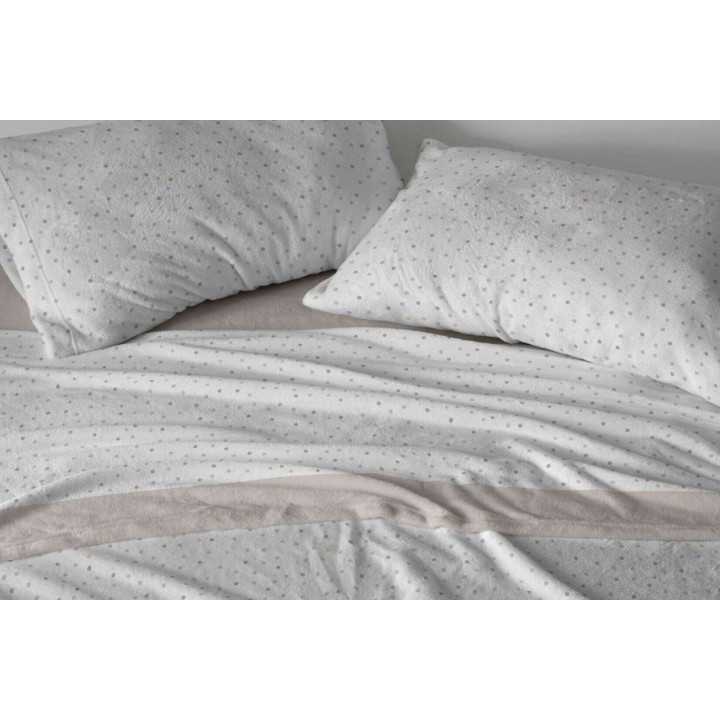 Lençóis Coralina Valera Bege | Lençóis de inverno Burrito | Revitex