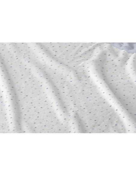 Sábanas Coralina Valera Azul | Sábanas Invierno Burrito Blanco