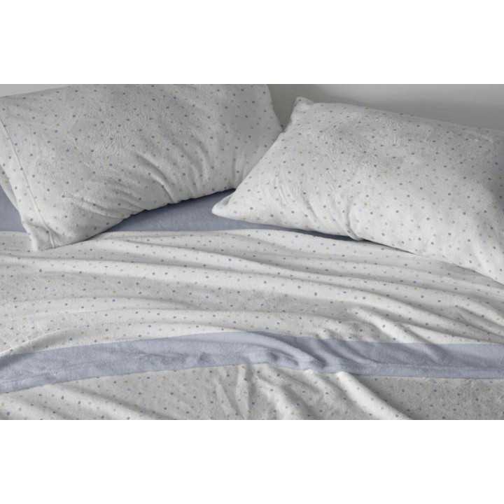 Lençóis Coralina Valera Azul | Lençóis de inverno Burrito | Revitex