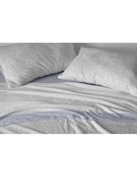 Sábanas Coralina Valera Azul | Sábanas Invierno Burrito Blanco