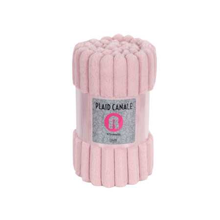 Manta Borrego Esmeralda Rosa | Plaid decorativo sofá | Revitex