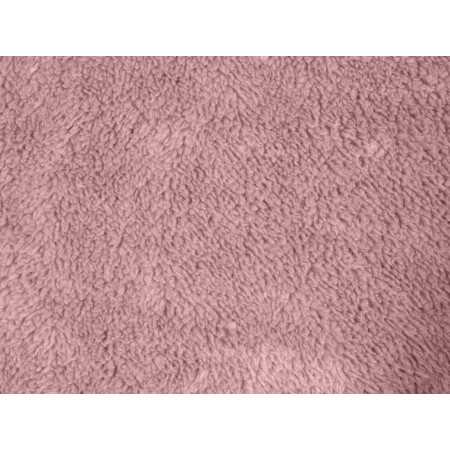 Manta Borreguito Esmeralda rosa | Plaid decorativo sofá | Revitex 2