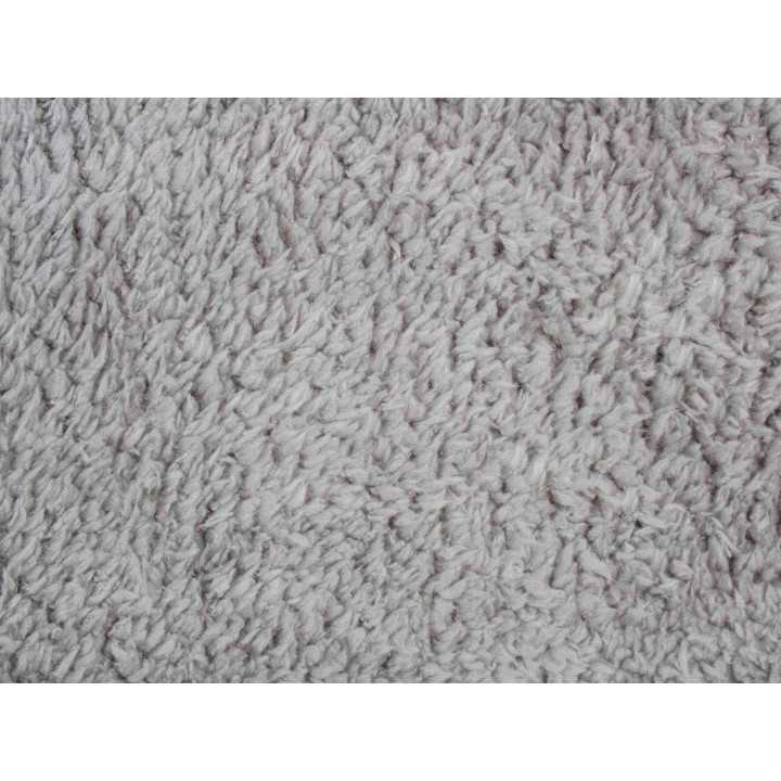 Manta Borrego Esmeralda Cinza | Plaid decorativo sofá | Revitex