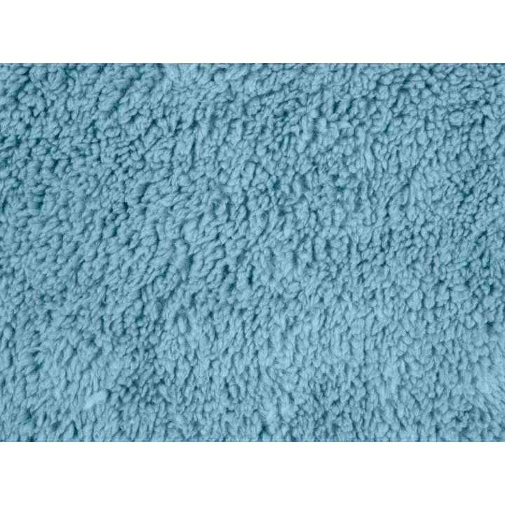 Manta Borreguito Esmeralda Azul | Plaid decorativo sofá | Revitex