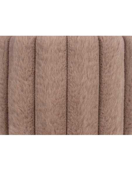 Manta Borrego Esmeralda Marrom | Plaid decorativo sofá | Revitex