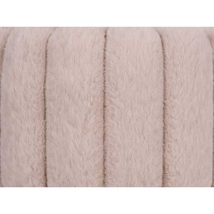 Manta Borreguito Esmeralda Beige | Plaid decorativo sofá | Revitex