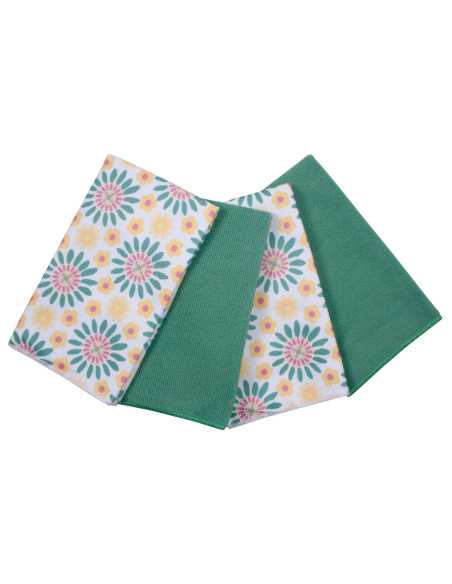Paño microfibra Jardín Set 4 piezas - Paños absorbentes - Revitex