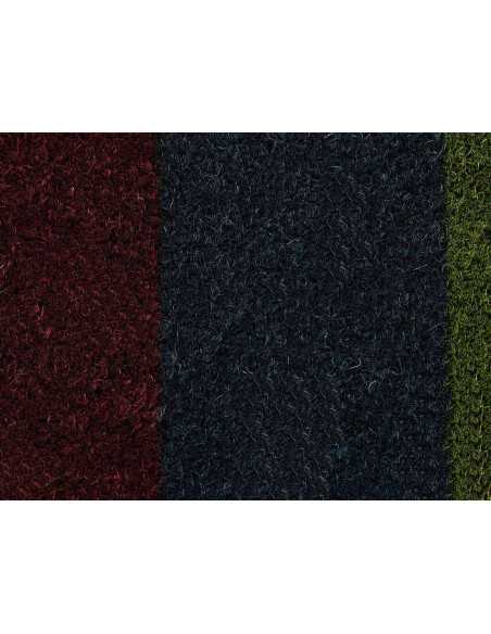 Capacho de coco Welcome | Tapete de entrada de borracha para casa