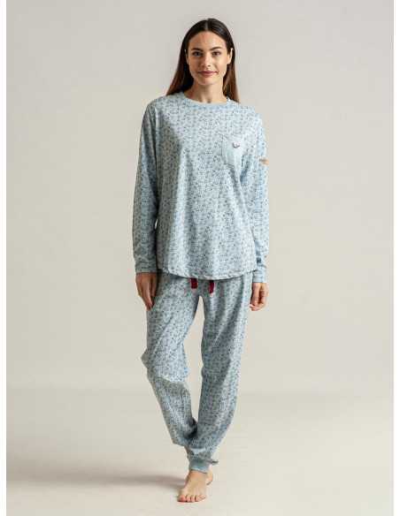 Pijama Privata Melita | Pijama mujer punto| Revitex