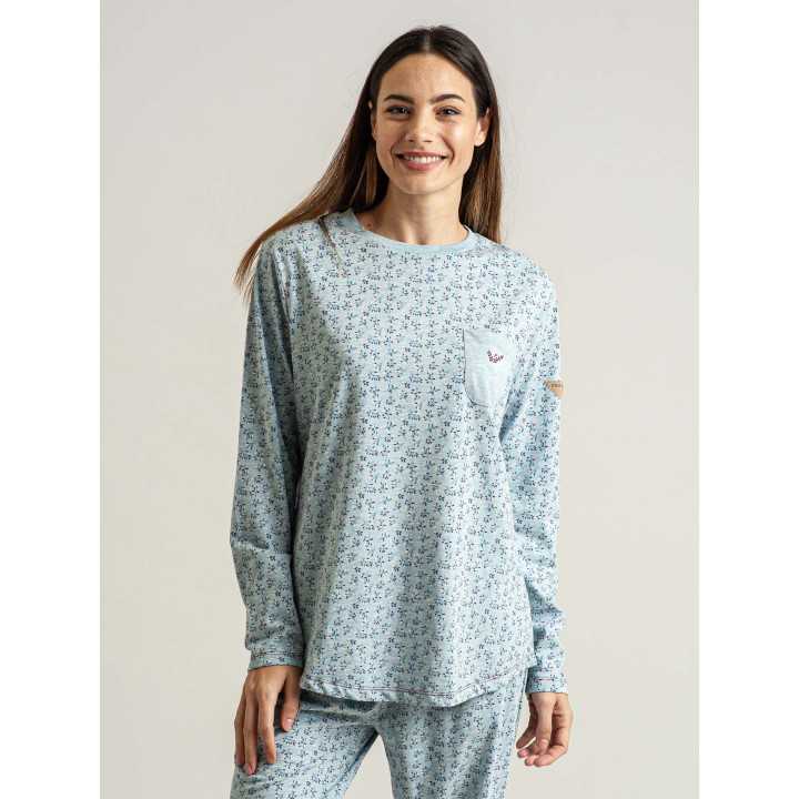 Pijama Privata Melita | Pijama mujer punto| Revitex