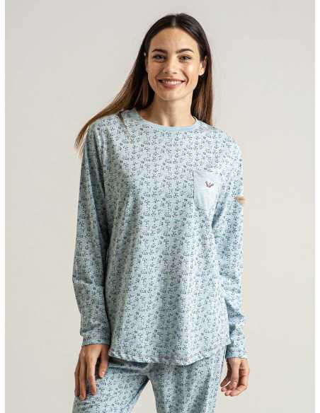 Pijama Privata Melita | Pijama mujer punto| Revitex