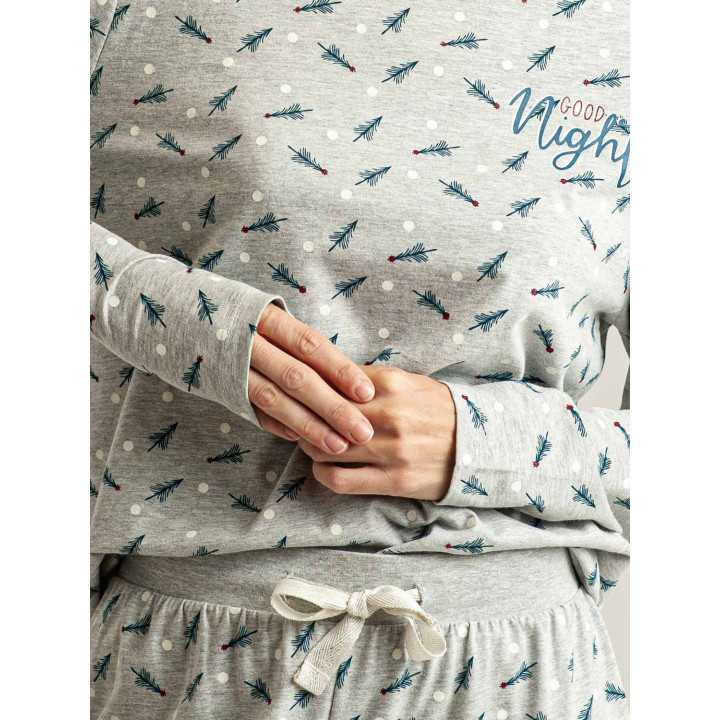 Pijama Privata Nabila | Pijama mujer punto| Revitex