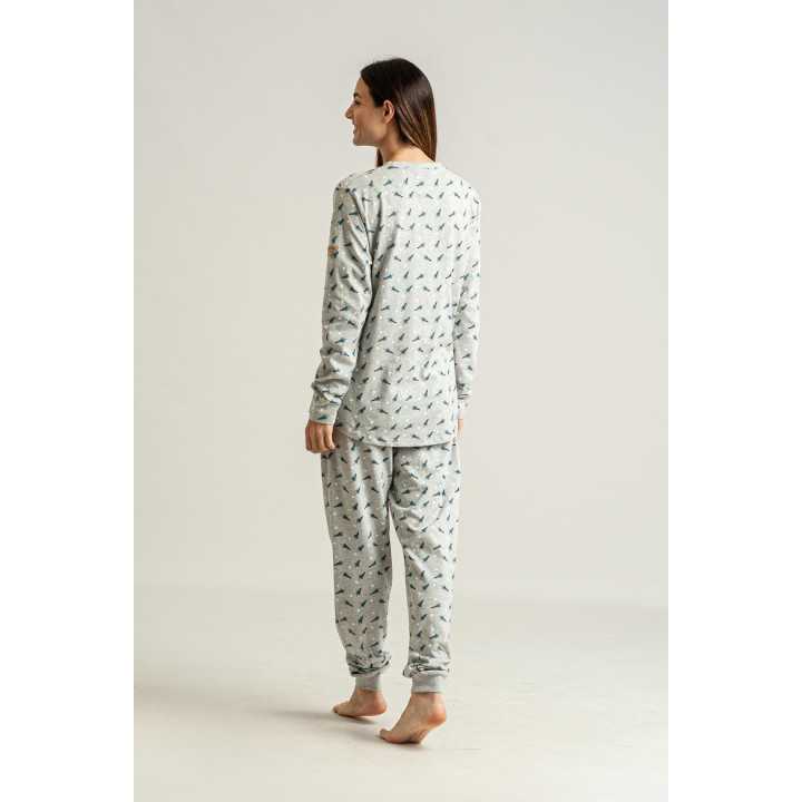 Pijama Privata Nabila | Pijama mujer punto| Revitex