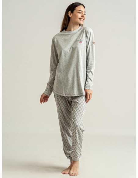 Pijama Privata Nelia | Pijama mujer punto| Revitex