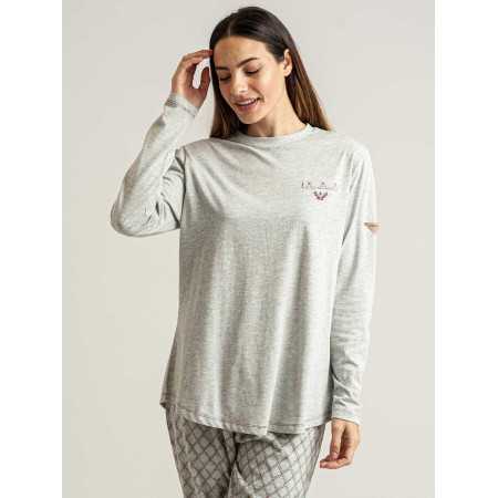 Pijama Privata Nelia | Pijama mujer punto| Revitex 2