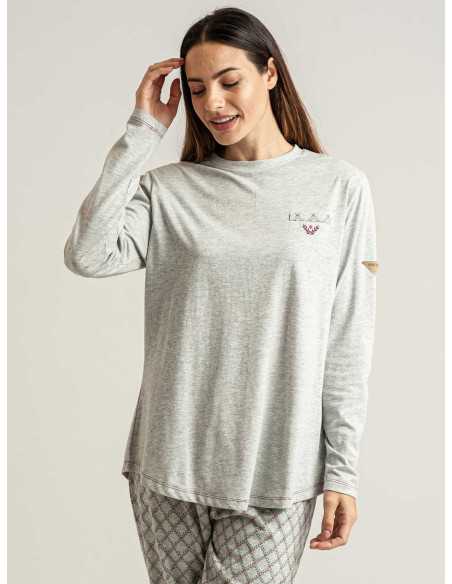 Pijama Privata Nelia | Pijama mujer punto| Revitex