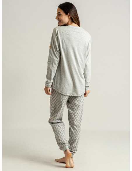 Pijama Privata Nelia | Pijama mujer punto| Revitex