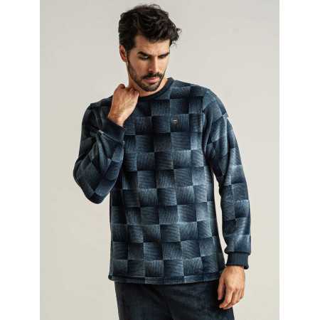 Pijama Privata Coralina Art| Pijama Hombre Invierno| Revitex 2