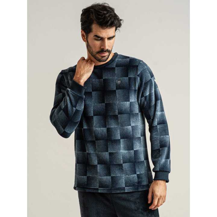 Pijama Privata Coralina Art| Pijama Hombre Invierno| Revitex