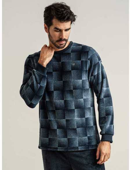 Pijama Privata Coralina Art| Pijama Hombre Invierno| Revitex