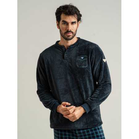 Pijama Privata Coralina Tom| Pijama Hombre Invierno| Revitex 2