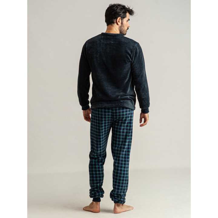 Pijama Privata Coralina Tom| Pijama Hombre Invierno| Revitex