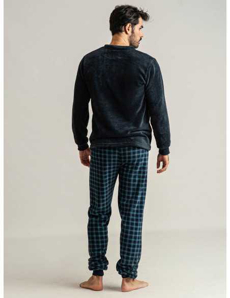 Pijama Privata Coralina Tom| Pijama Hombre Invierno| Revitex