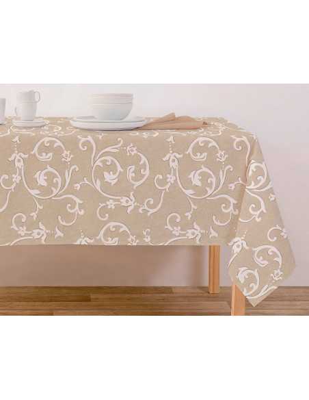Mantel Teflon Antimanchas Raika | Mantel de Mesa Estampado | Revitex