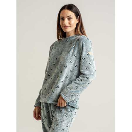 Pijama Privata Coralina Zore | Pijama Mujer Invierno| Revitex 2