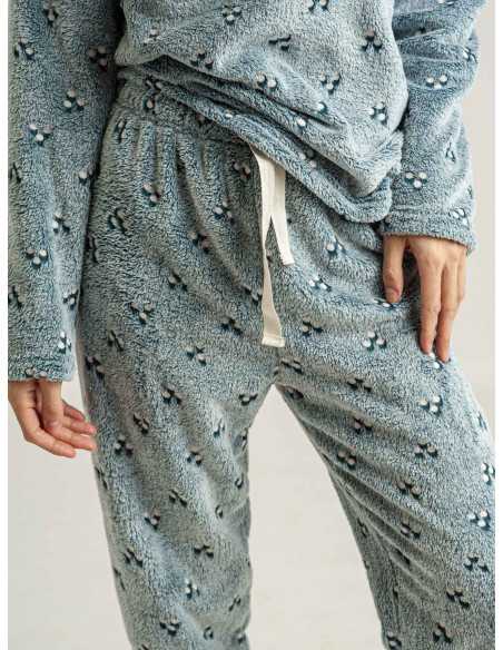 Pijama Privata Coralina Zore | Pijama Mujer Invierno| Revitex