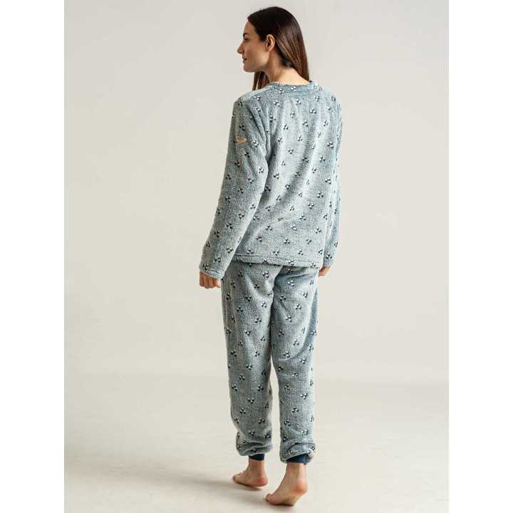 Pijama Privata Coralina Zore | Pijama Mujer Invierno| Revitex