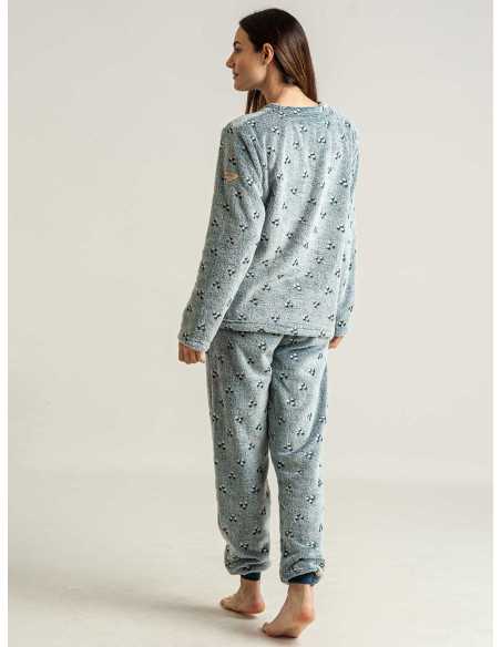 Pijama Privata Coralina Zore | Pijama Mujer Invierno| Revitex