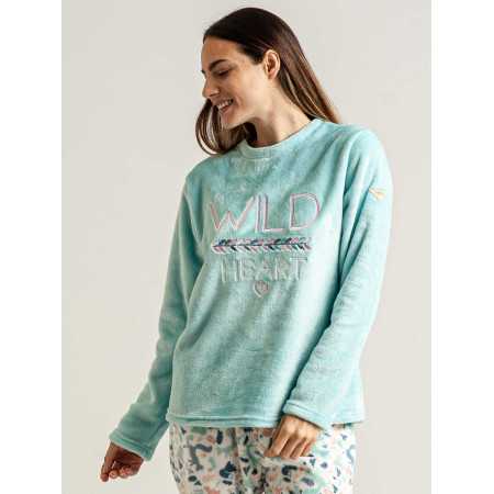 Pijama Privata Coralina Lira | Pijama Mujer Invierno| Revitex 2