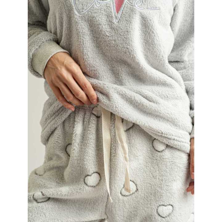Pijama Privata Coralina Tessa| Pijama Mujer Invierno| Revitex