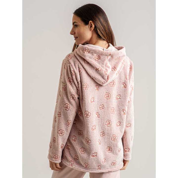 Robe coralina Sintra| Roupão de Inverno de Mulher| Revitex