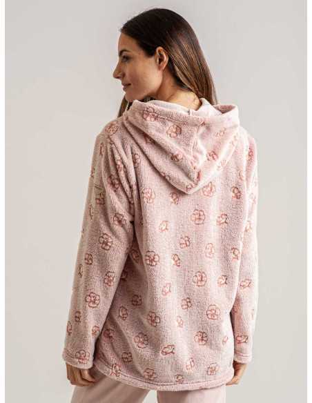 Robe coralina Sintra| Roupão de Inverno de Mulher| Revitex