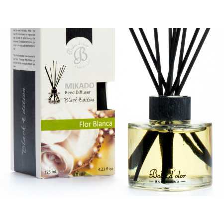 Mikado Black Edition Boles D'olor Flor Branca | Difusor de aroma 2