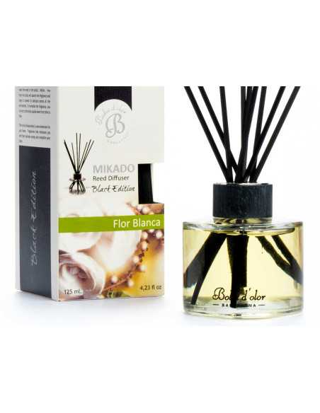 Mikado Black Edition Boles D'olor Flor Branca | Difusor de aroma