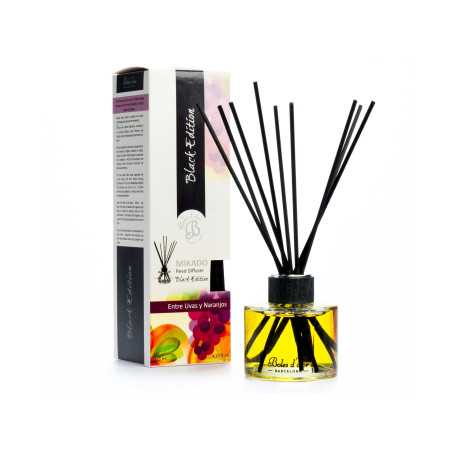 Mikado Black Edition Boles D'olor Uvas Naranjos | Difusor de ambiente