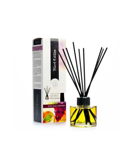 Mikado Black Edition Boles D'olor Uvas Naranjos | Difusor de ambiente