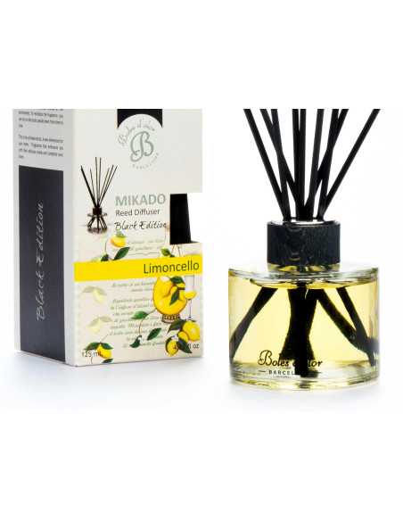 Mikado Black Edition Boles D'olor Limoncello | Difusor de ambiente
