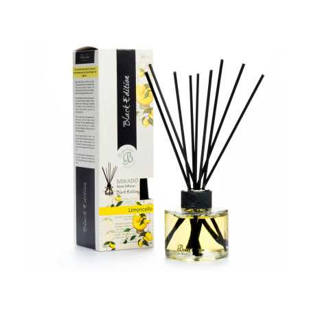 Mikado Black Edition Boles D'olor Limoncello | Difusor de ambiente