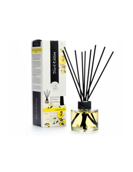 Mikado Black Edition Boles D'olor Limoncello | Difusor de ambiente