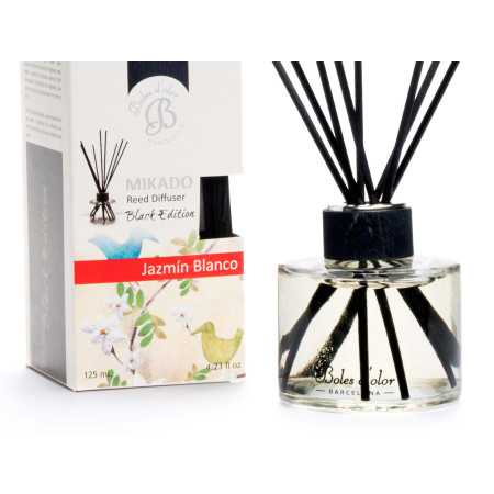 Mikado Black Edition Boles D'olor Jazmín Blanco | Difusor de ambiente 2
