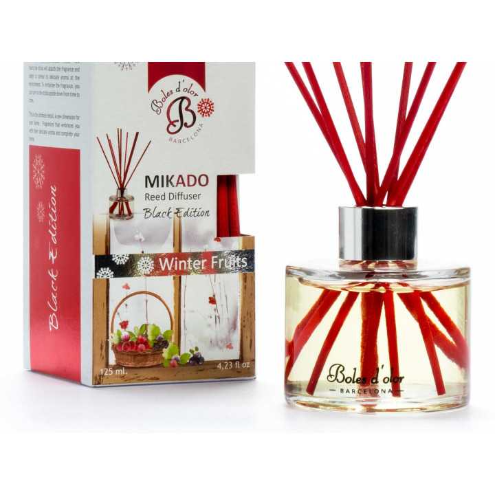 Mikado Black Edition Boles D'olor Winter Fruits | Difusor de ambiente